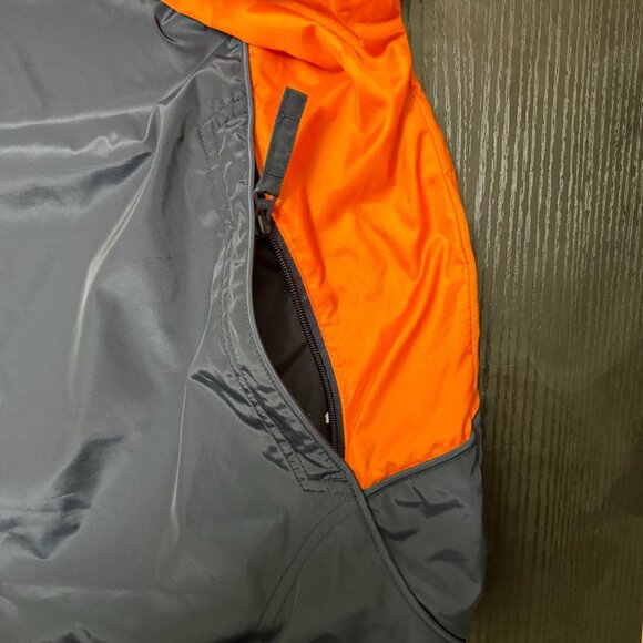 VTG Chicago Bears Windbreaker Jacket Men's Large Blue NFL On Field Reebok Y2K - Picture 7 of 12